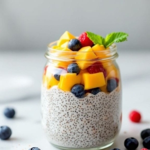 chia seeds pudding