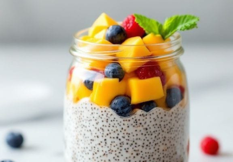 chia seeds pudding