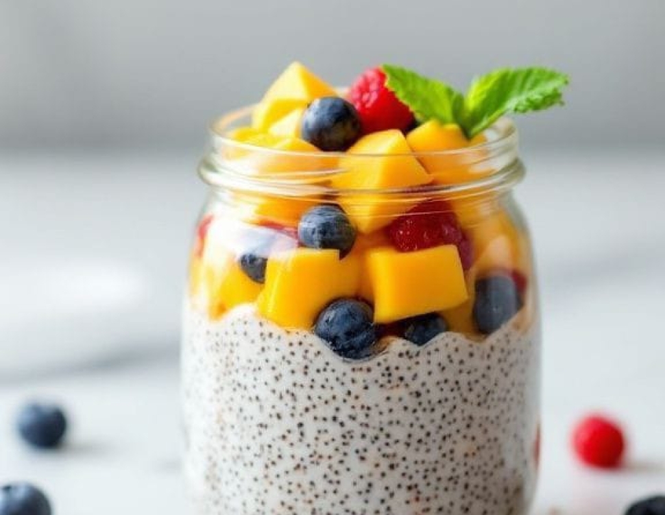 chia seeds pudding