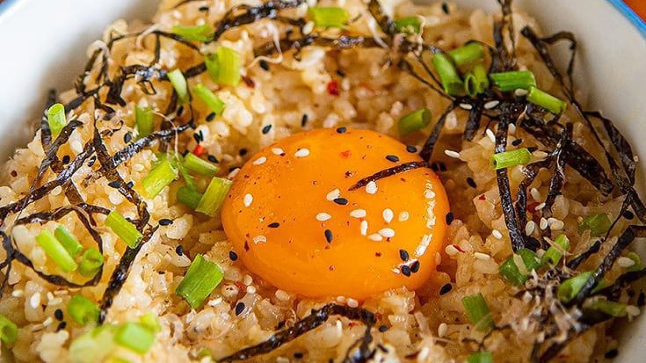 japanese tamago kake gohan