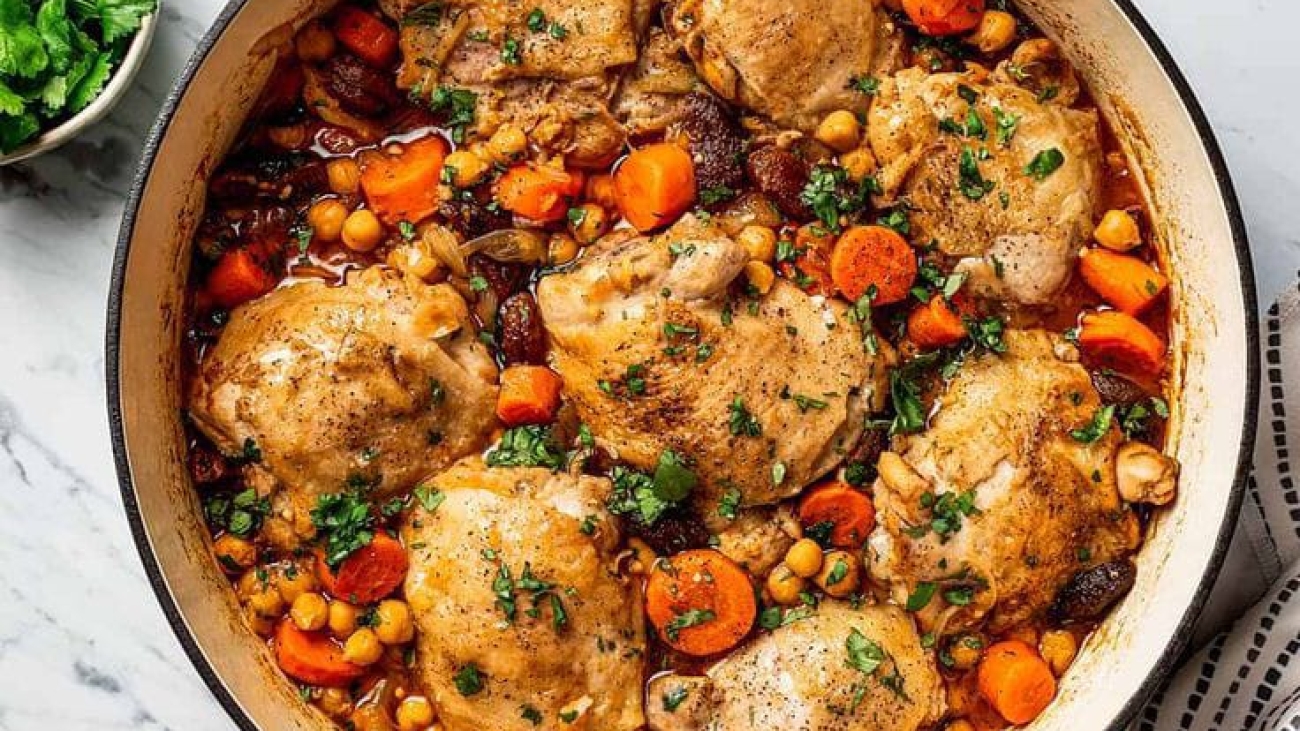 moroccan chicken tagine